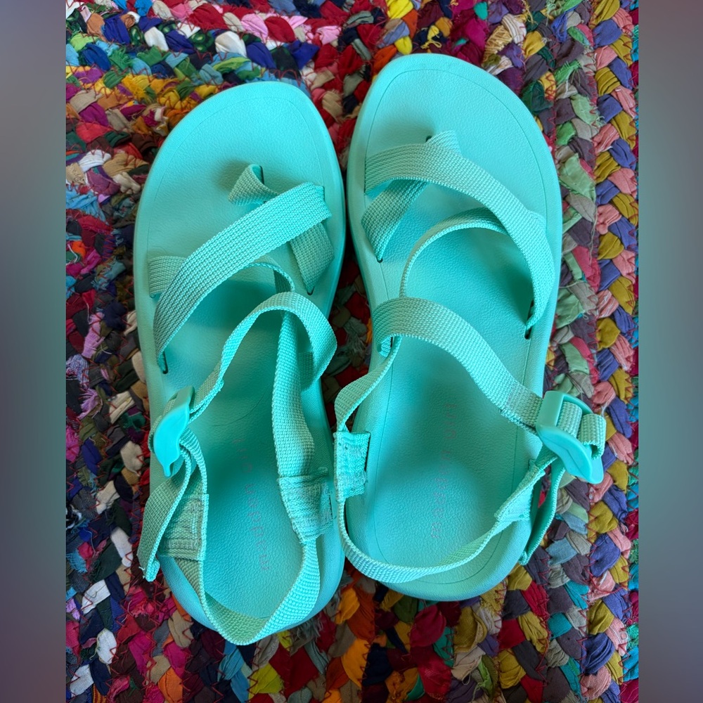 TEAL MADDEN GIRL HIKING GRANOLA SANDALS